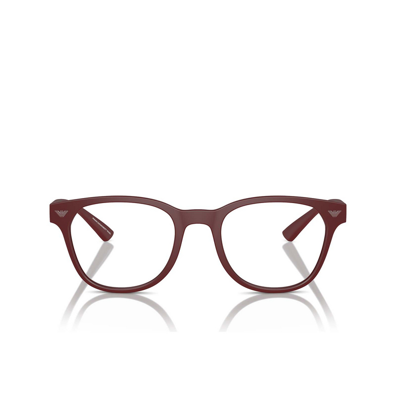 Gafas graduadas Emporio Armani EA3240U 6101 matte bordeaux - 1/3