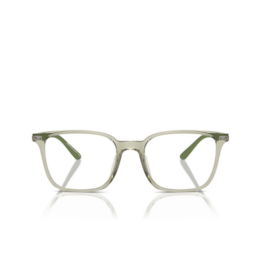 Emporio Armani EA3242U Eyeglasses 6107 shiny transparent green - front view