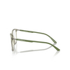 Lunettes de vue Emporio Armani EA3242U 6107 shiny transparent green - Vignette du produit 3/3