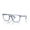 Occhiali da vista Emporio Armani EA3242U 6108 shiny transparent blue - anteprima prodotto 2/3