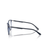 Emporio Armani EA3242U Eyeglasses 6108 shiny transparent blue - product thumbnail 3/3