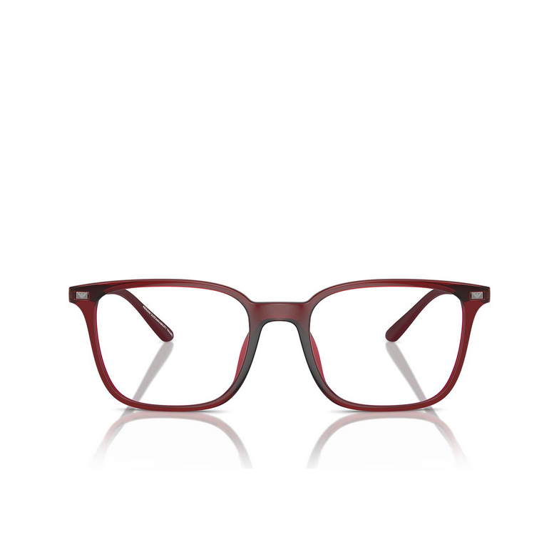 Emporio Armani EA3242U Korrektionsbrillen 6109 shiny transparent bordeaux - 1/3