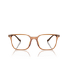 Lunettes de vue Emporio Armani EA3242U 6110 shiny transparent brown - Vignette du produit 1/3