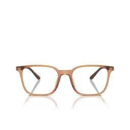 Lunettes de vue Emporio Armani EA3242U 6110 shiny transparent brown