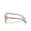 Lunettes de vue Emporio Armani EA3242U 6110 shiny transparent brown - Vignette du produit 3/3