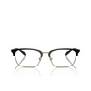 Emporio Armani EA3243 Korrektionsbrillen 3002 shiny black / matte pale gold - Produkt-Miniaturansicht 1/3