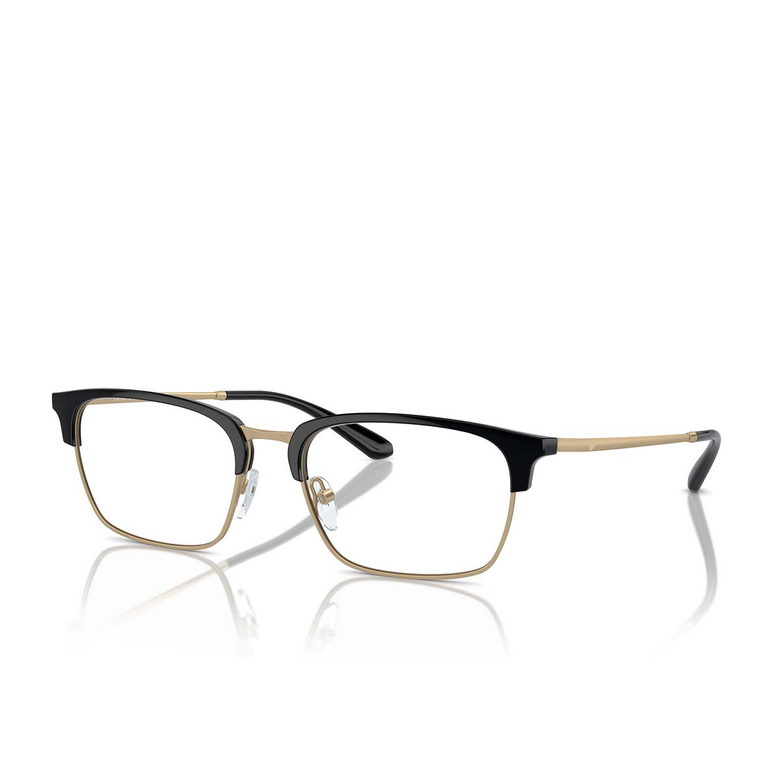 Emporio Armani EA3243 Korrektionsbrillen 3002 shiny black / matte pale gold - 2/3