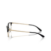 Emporio Armani EA3243 Eyeglasses 3002 shiny black / matte pale gold - product thumbnail 3/3