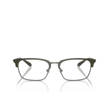 Emporio Armani EA3243 Eyeglasses 3003 shiny green / matte gunmetal - front view