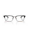 Emporio Armani EA3243 Eyeglasses 3201 shiny brown / matte pink gold - product thumbnail 1/3