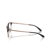 Emporio Armani EA3243 Eyeglasses 3201 shiny brown / matte pink gold - product thumbnail 3/3