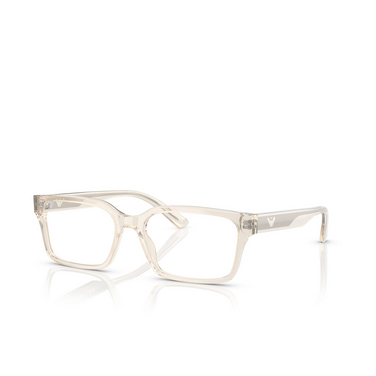 Lunettes de vue Emporio Armani EA3244 6179 iridescent crystal - Vue trois quarts