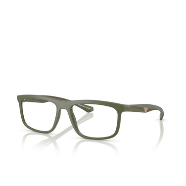 Emporio Armani EA3246 Korrektionsbrillen 6184 matte green - Dreiviertelansicht