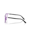 Gafas graduadas Emporio Armani EA3249U 6197 shiny transparent blue - Miniatura del producto 3/3