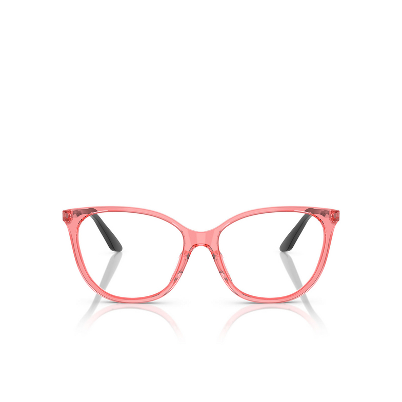 Gafas graduadas Emporio Armani EA3249U 6198 shiny transparent red - 1/3