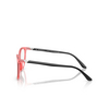 Gafas graduadas Emporio Armani EA3249U 6198 shiny transparent red - Miniatura del producto 3/3