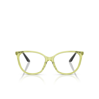 Emporio Armani EA3249U Eyeglasses 6199 shiny transparent green - front view