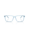 Emporio Armani EA3250U Korrektionsbrillen 6204 shiny transparent light blue - Produkt-Miniaturansicht 1/3