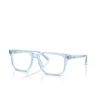 Emporio Armani EA3250U Korrektionsbrillen 6204 shiny transparent light blue - Produkt-Miniaturansicht 2/3