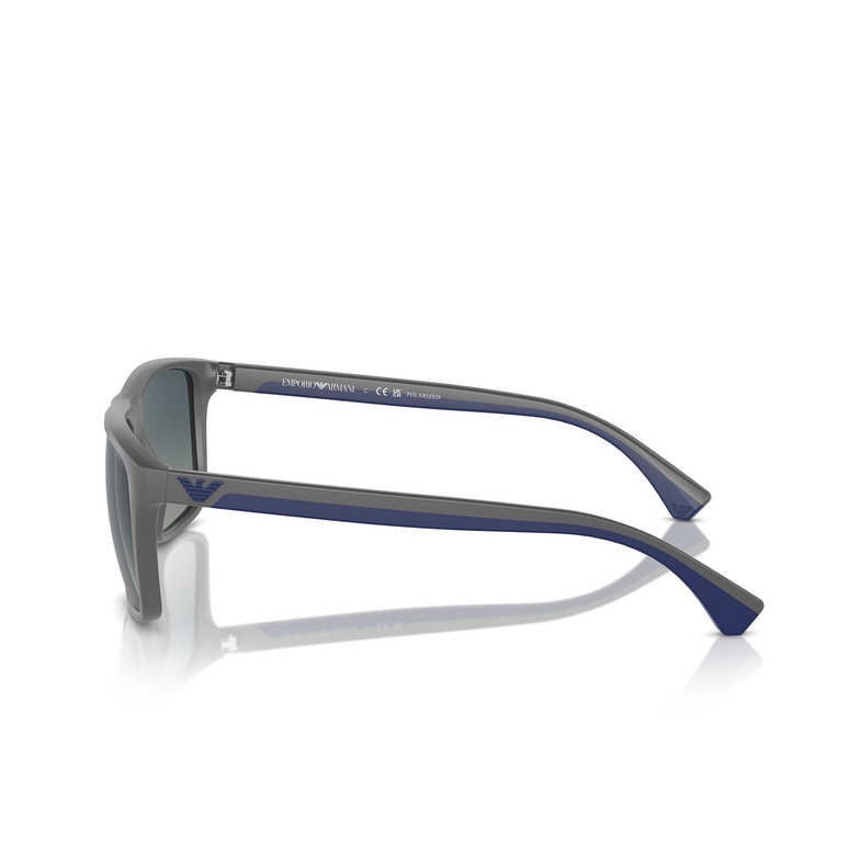 Gafas de sol Emporio Armani EA4033 50604U matte grey - 3/3