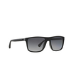 Occhiali da sole Emporio Armani EA4033 5229T3 rubber black & grey - anteprima prodotto 2/3