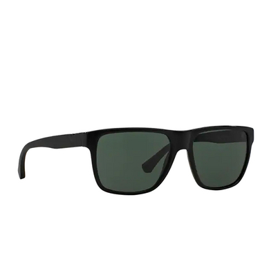 Emporio Armani EA4035 Sunglasses 501771 shiny black - three-quarters view