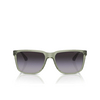 Gafas de sol Emporio Armani EA4047 53628G shiny transparent green - Miniatura del producto 1/3