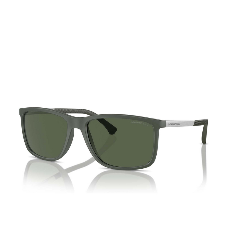 Gafas de sol Emporio Armani EA4058 50589A matte green - 2/3