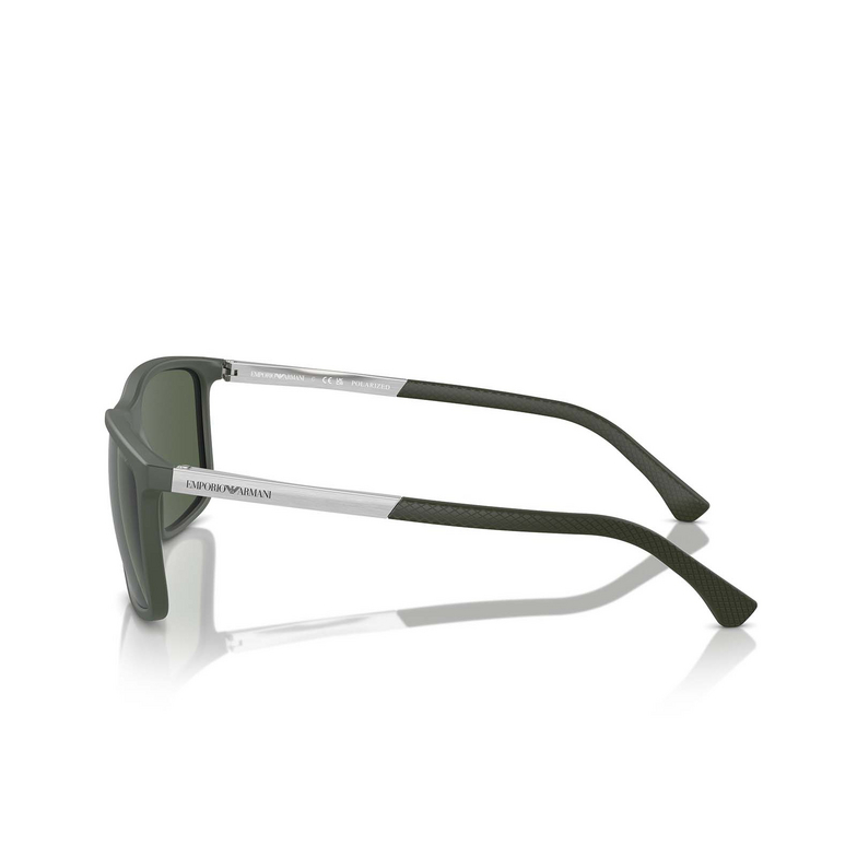 Gafas de sol Emporio Armani EA4058 50589A matte green - 3/3