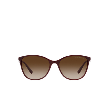 Emporio Armani EA4073 Sunglasses 557613 shiny bordeaux - front view
