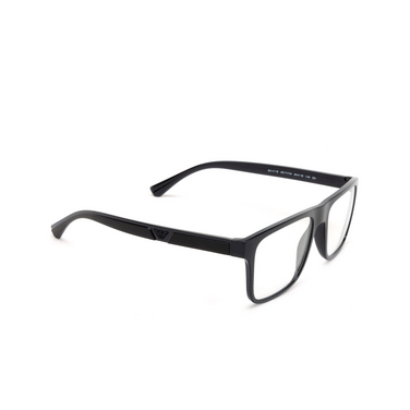 Gafas graduadas Emporio Armani EA4115 50171W black - Vista tres cuartos