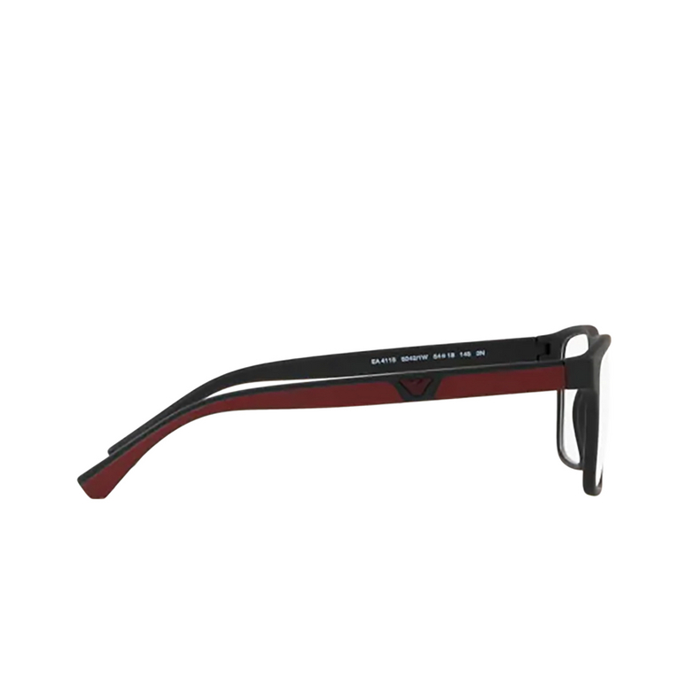 Lunettes de vue Emporio Armani EA4115 50421W matte black - 3/4