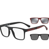 Occhiali da vista Emporio Armani EA4115 50421W matte black - anteprima prodotto 4/4