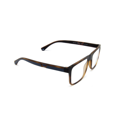 Emporio Armani EA4115 Korrektionsbrillen 50891W matte havana - Dreiviertelansicht