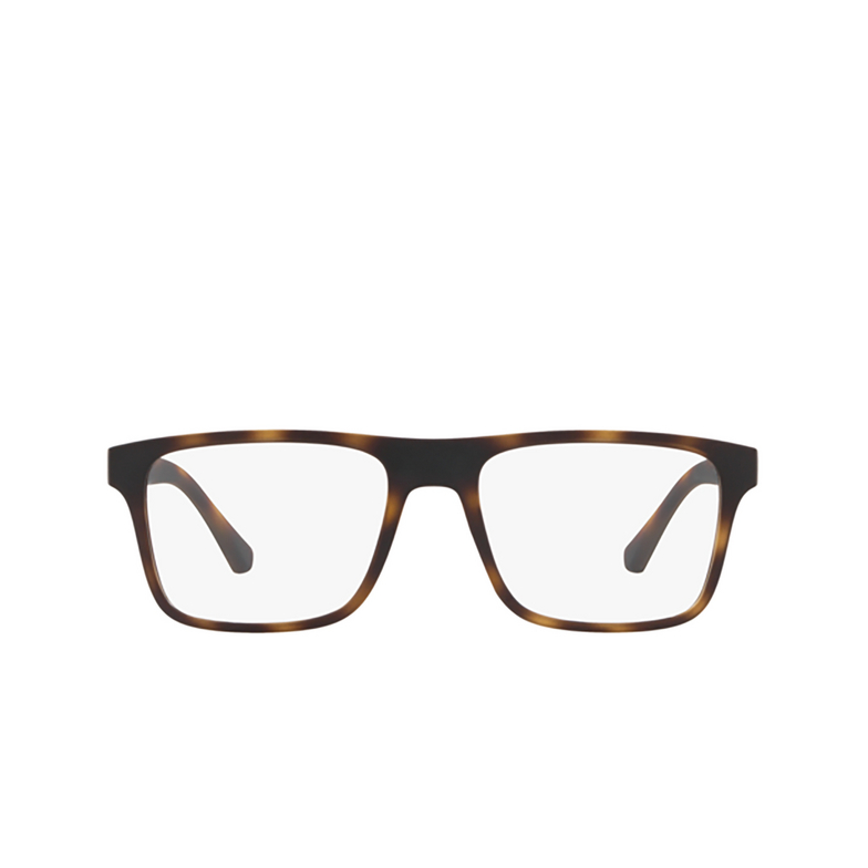 Lunettes de vue Emporio Armani EA4115 58021W matte havana - 1/4