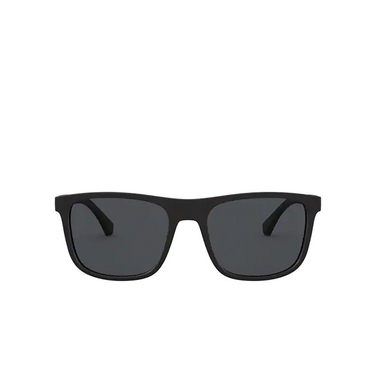 Emporio Armani EA4129 Sunglasses 504287 matte black - front view