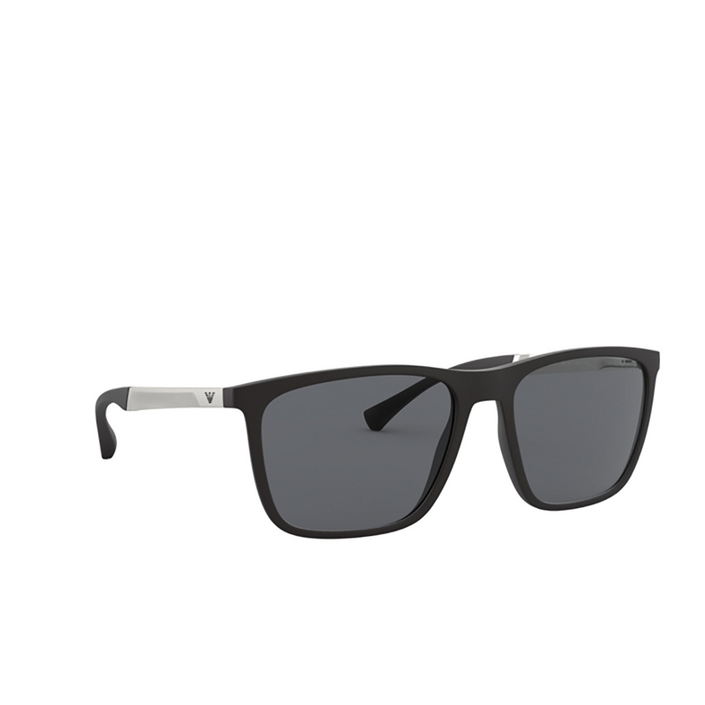 Occhiali da sole Emporio Armani EA4150 506387 rubber black - 2/3