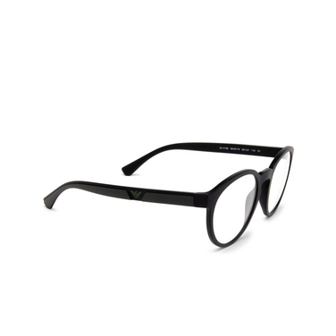 Emporio Armani EA4152 Sunglasses 50421W matte black - three-quarters view