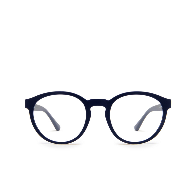 Lunettes de soleil Emporio Armani EA4152 56691W matte blue - 1/7