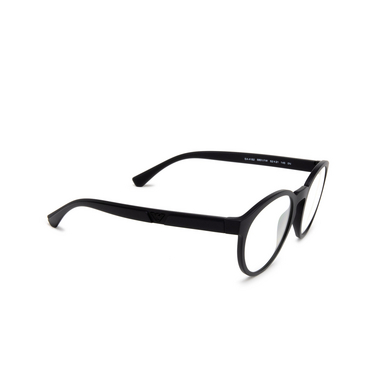 Emporio Armani EA4152 Sunglasses 58011W matte black - three-quarters view