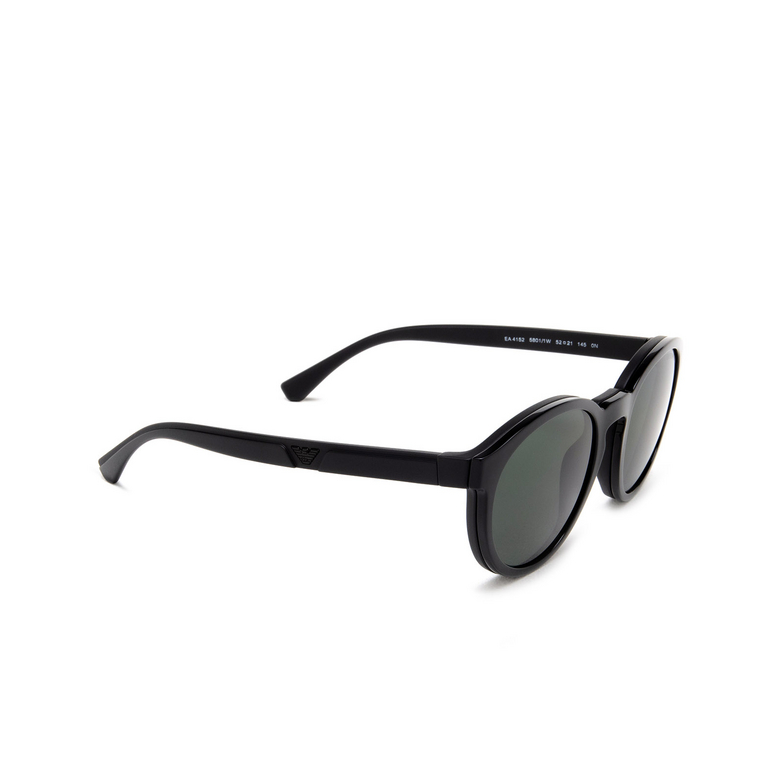 Occhiali da sole Emporio Armani EA4152 58011W matte black - 5/7