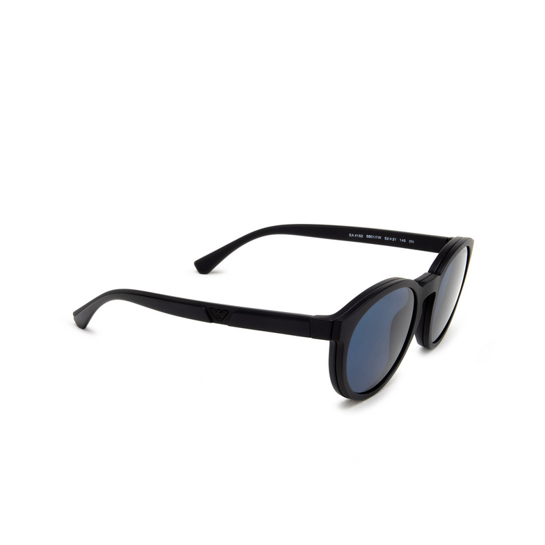 Occhiali da sole Emporio Armani EA4152 58011W matte black - 7/7