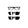 Lunettes de soleil Emporio Armani EA4160 50011W shiny black - Vignette du produit 6/6