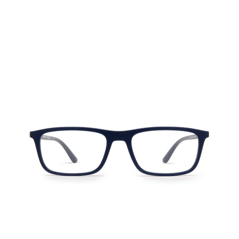 Lunettes de soleil Emporio Armani EA4160 50881W matte blue - 1/7