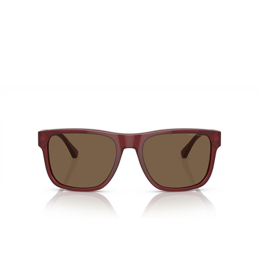Emporio Armani EA4163 Sunglasses 507573 transparent bordeaux - front view
