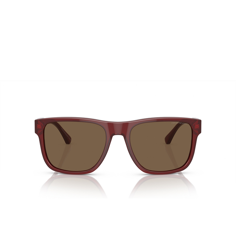 Emporio Armani EA4163 Sunglasses 507573 transparent bordeaux - 1/3