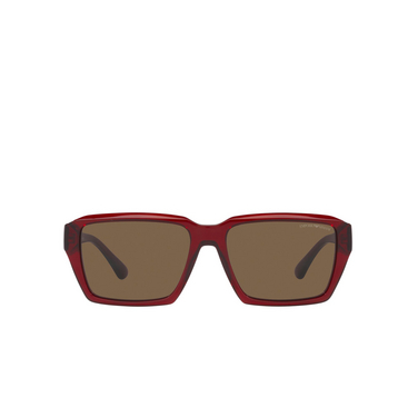 Gafas graduadas Emporio Armani EA4186 507573 shiny transparent red - Vista delantera