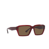 Emporio Armani EA4186 Korrektionsbrillen 507573 shiny transparent red - Produkt-Miniaturansicht 2/3