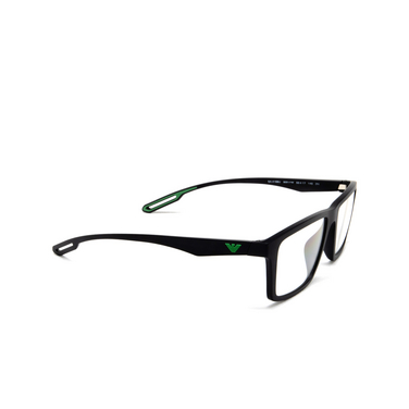 Emporio Armani EA4189U Sunglasses 50011W matte black - three-quarters view
