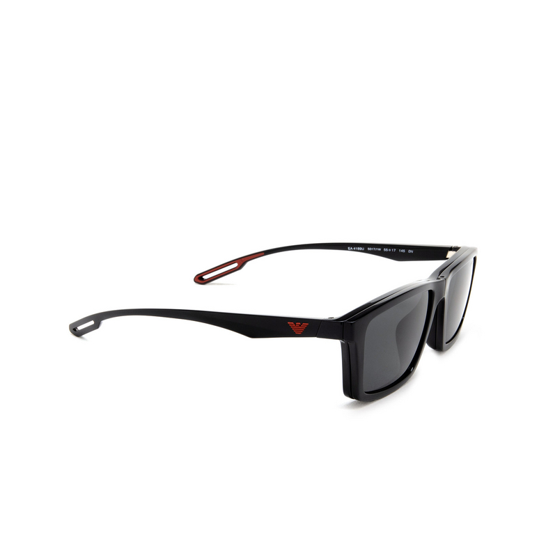 Occhiali da sole Emporio Armani EA4189U 50171W shiny black - 6/9